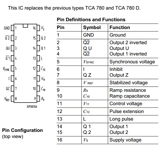 TCA780 Datasheet PDF