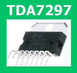 TDA7297 bridge amplifer