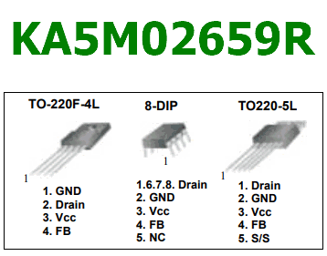 KA5M02659R pinout