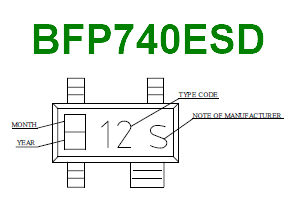 BFP740ESD pinout