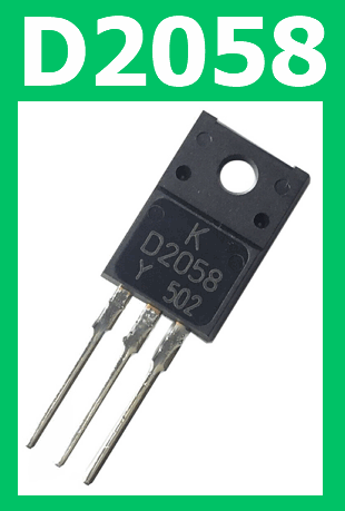 D2058 transistor equivalent