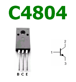 transistor C4804 pinout