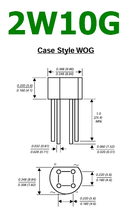 2W10G pinout