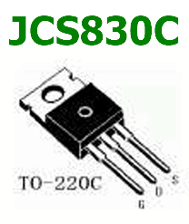 transistor JCS830C pinout