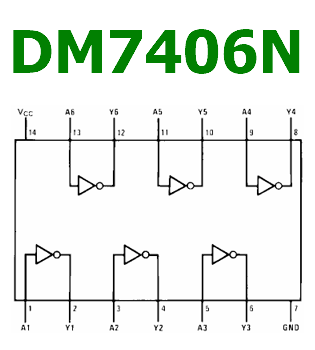 DM7406N pinout