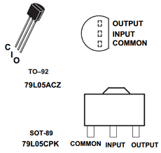 100 Pezzi Regolatori Di Tensione 79L05 - 5V - TO-92 - Componenti Elettronici A 3 Terminali Per Circuiti E Progetti DIY - 2